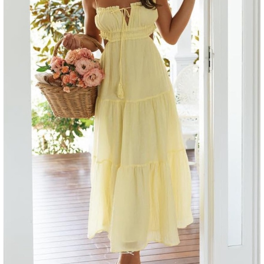 Yellow Maxi Dress
